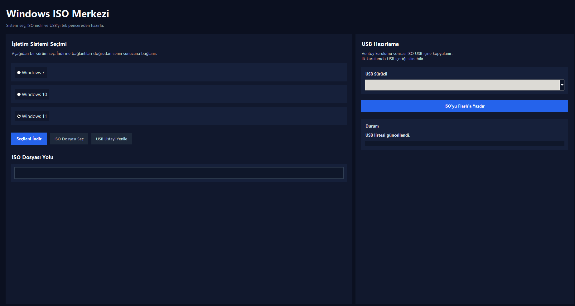 Win 7 * Win 10 * Win 11 Format Programı